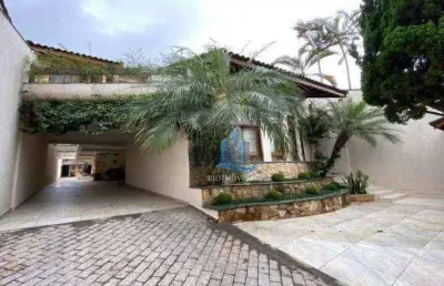 Sobrado com 4 dormitórios à venda, 495 m² por r$ 3.000.000,00 - jardim - santo andré/sp
