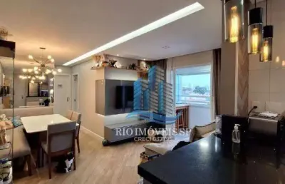 Apartamento com 2 dormitórios à venda, 70 m² por r$ 765.000,00 - barcelona - são caetano do sul/sp