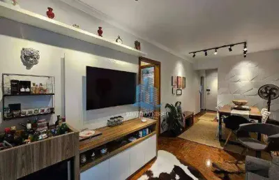 Apartamento com 2 dormitórios à venda, 70 m² por r$ 690.000,00 - santa paula - são caetano do sul/sp