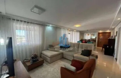 Apartamento com 3 dormitórios à venda, 172 m² por r$ 2.200.000,00 - jardim são caetano - são caetano do sul/sp