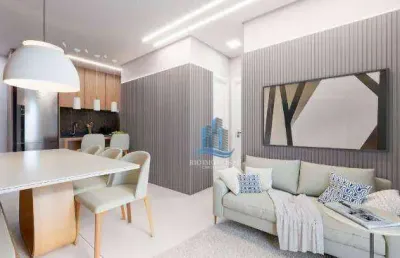 Apartamento com 2 dormitórios à venda, 48 m² por r$ 472.000,00 - vila bastos - santo andré/sp