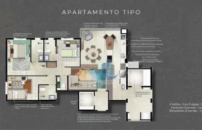 Apartamento com 3 dormitórios à venda, 104 m² por r$ 1.510.000,00 - centro - são caetano do sul/sp