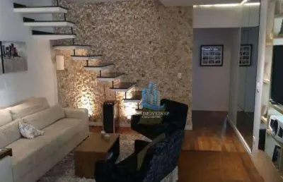 Cobertura com 3 dormitórios à venda, 182 m² por r$ 1.290.000,00 - santa maria - são caetano do sul/sp