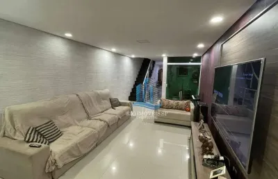 Sobrado com 3 dormitórios à venda, 250 m² por r$ 990.000,00 - vila dora - santo andré/sp