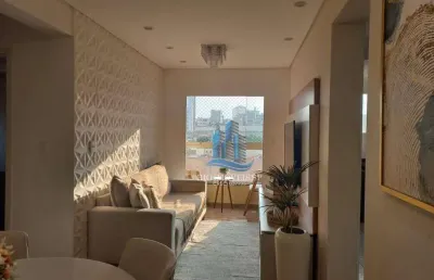 Apartamento com 2 dormitórios à venda, 60 m² por r$ 650.000,00 - olímpico - são caetano do sul/sp