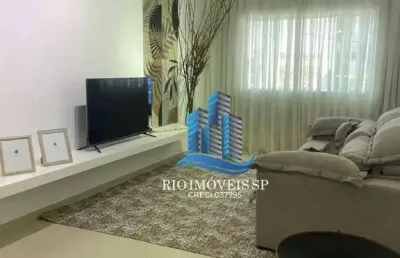 Sobrado com 3 dormitórios à venda, 138 m² por r$ 700.000,00 - vila pires - santo andré/sp