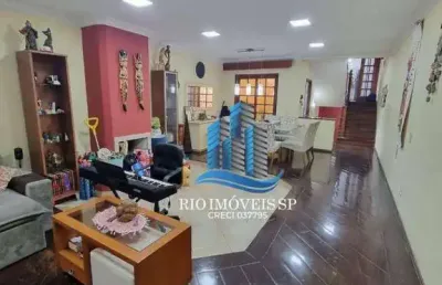 Sobrado com 3 dormitórios à venda, 330 m² por r$ 2.600.000,00 - santa maria - são caetano do sul/sp