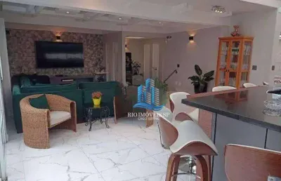 Cobertura com 3 dormitórios à venda, 460 m² por r$ 3.800.000 - santa paula - são caetano do sul/sp