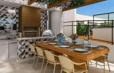 Cobertura com 3 dormitórios à venda, 239 m² por r$ 3.000.000,00 - jardim - santo andré/sp