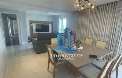 Apartamento com 3 dormitórios à venda, 121 m² por r$ 999.000,00 - casa branca - santo andré/sp