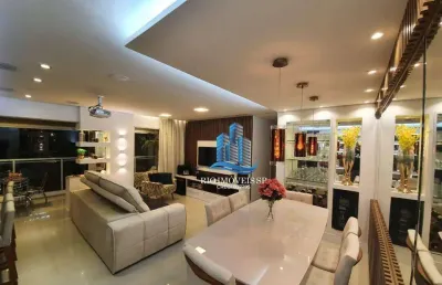Apartamento com 3 dormitórios à venda, 115 m² por r$ 1.290.000 - jardim - santo andré/sp