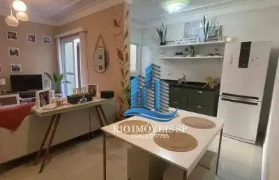 Apartamento com 3 dormitórios à venda, 80 m² por r$ 437.000,00 - casa branca - santo andré/sp