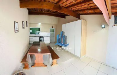 Cobertura com 3 dormitórios à venda, 166 m² por r$ 790.000 - campestre - santo andré/sp