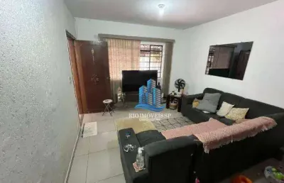 Sobrado com 2 dormitórios à venda, 120 m² por r$ 530.000,00 - campestre - santo andré/sp