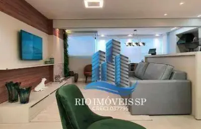 Apartamento com 3 dormitórios à venda, 122 m² por r$ 1.485.000,00 - vila assunção - santo andré/sp