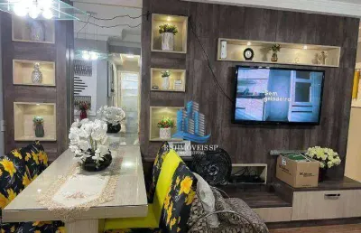 Apartamento com 3 dormitórios à venda, 80 m² por r$ 845.000,00 - jardim são caetano - são caetano do sul/sp