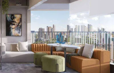 Apartamento com 1 dormitório à venda, 30 m² por r$ 267.000,00 - jardim - santo andré/sp