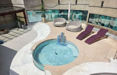 Apartamento com 4 dormitórios à venda, 773 m² por r$ 8.000.000,00 - vila bastos - santo andré/sp