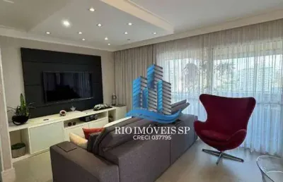 Apartamento com 3 dormitórios à venda, 128 m² por r$ 1.189.000,00 - centro - santo andré/sp