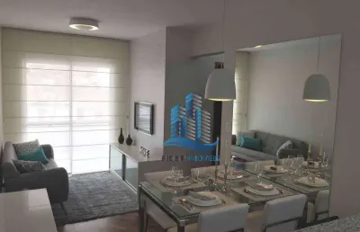 Apartamento com 2 dormitórios à venda, 62 m² por r$ 599.000,00 - campestre - santo andré/sp