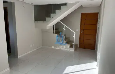 Cobertura com 2 dormitórios à venda, 99 m² por r$ 580.000,00 - nova gerti - são caetano do sul/sp