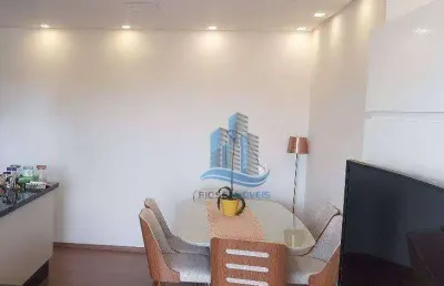 Apartamento com 2 dormitórios à venda, 67 m² por r$ 795.000,00 - jardim são caetano - são caetano do sul/sp