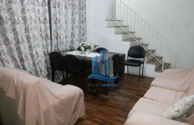 Sobrado à venda, 188 m² por r$ 638.000,00 - campestre - santo andré/sp