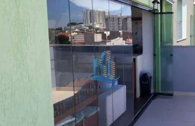 Cobertura com 2 dormitórios à venda, 131 m² por r$ 850.000,00 - santa maria - são caetano do sul/sp
