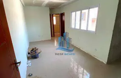 Cobertura com 2 dormitórios à venda, 80 m² por r$ 385.000,00 - parque erasmo assunção - santo andré/sp