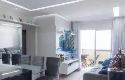 Apartamento com 3 dormitórios à venda, 73 m² por r$ 680.000,00 - jardim três marias - são bernardo do campo/sp