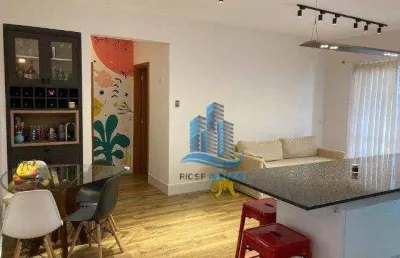 Apartamento com 2 dormitórios à venda, 80 m² por r$ 650.000,00 - campestre - santo andré/sp