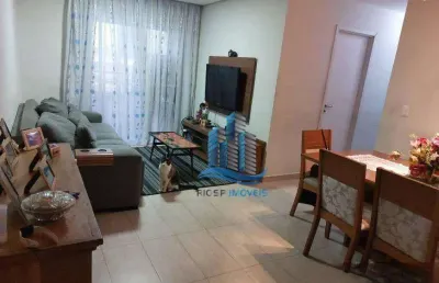 Apartamento com 3 dormitórios à venda, 84 m² por r$ 720.000,00 - barcelona - são caetano do sul/sp