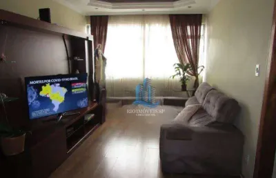 Apartamento com 3 dormitórios à venda, 136 m² por r$ 545.000,00 - centro - são caetano do sul/sp