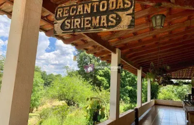 Sítio com 4 dormitórios à venda, 15100 m² por r$ 1.350.000,00 - meirelles - araçariguama/sp