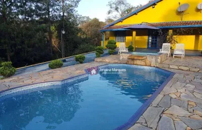 Chácara com 3 dormitórios à venda, 6000 m² por r$ 904.000,00 - bairro da lagoa - araçariguama/sp