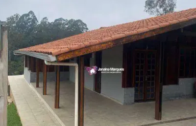 Chácara com 3 dormitórios à venda, 1200 m² por r$ 330.000 - bairro da lagoa - araçariguama/sp