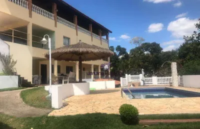 Chácara com 5 dormitórios à venda, 3500 m² por r$ 901.000,00 - viçoso - araçariguama/sp