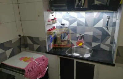 Apartamento tipo conjugado com cozinha separada no centro do rio de janeiro