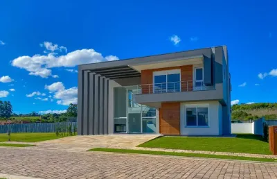 Casa com 5 dormitórios à venda, 450 m² por r$ 4.500.000,00 - prado - gravataí/rs