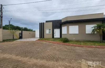 Casa com 3 dormitórios à venda, 120 m² por r$ 1.060.000,00 - condomínio vale das cerejeiras - gravataí/rs