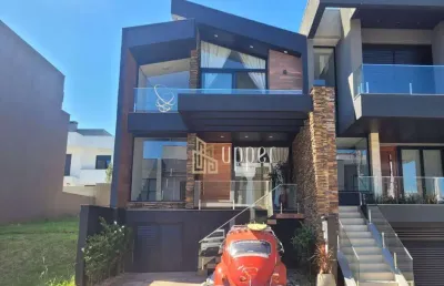 Casa com 3 dormitórios à venda, 170 m² por r$ 1.200.000 - condomínio primavera - gravataí/rs