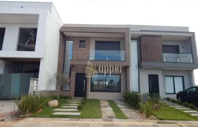 Casa com 3 dormitórios à venda, 120 m² por r$ 872.000,00 - condomínio central square - gravataí/rs