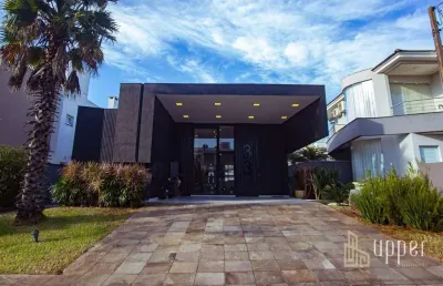 Casa com 3 dormitórios à venda, 200 m² por r$ 2.990.000,00 - alphaville - gravataí/rs