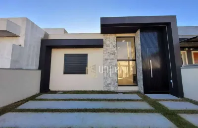 Casa com 3 dormitórios à venda, 109 m² por r$ 750.000,00 - garden ville - gravataí/rs