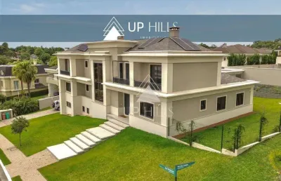 Casa com 5 dormitórios à venda, 596 m² por r$ 9.500.000,00 - alphaville graciosa - pinhais/pr
