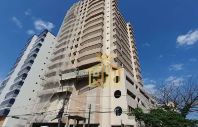 Apartamento à venda, 95 m² por r$ 720.000,00 - aviação - praia grande/sp