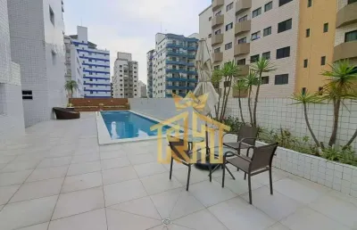 Apartamento à venda, 87 m² por r$ 600.000,00 - aviação - praia grande/sp