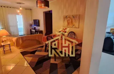 Apartamento mobiliado à venda – 2 quartos, suíte, e a 130m da praia da guilhermina
