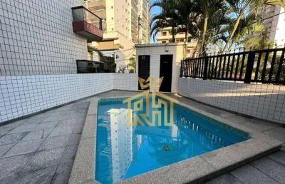 Apartamento à venda, 50 m² por r$ 260.000,00 - vila guilhermina - praia grande/sp