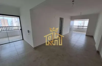 Apartamento com 2 dormitórios à venda, 82 m² por r$ 580.000,00 - vila guilhermina - praia grande/sp